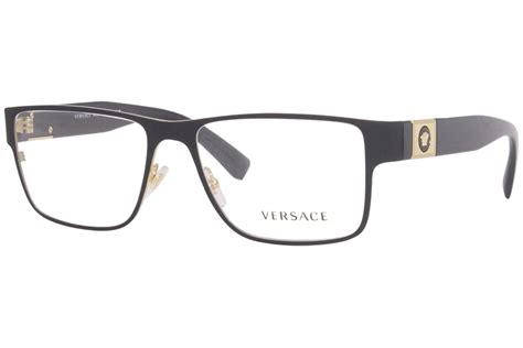 versace black glasses man|versace gold frame glasses men's.